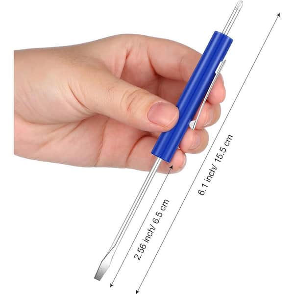 Yichuhaoxi Mini Dual End Pocket Screwdriver Set 6.1 in. Shank 2