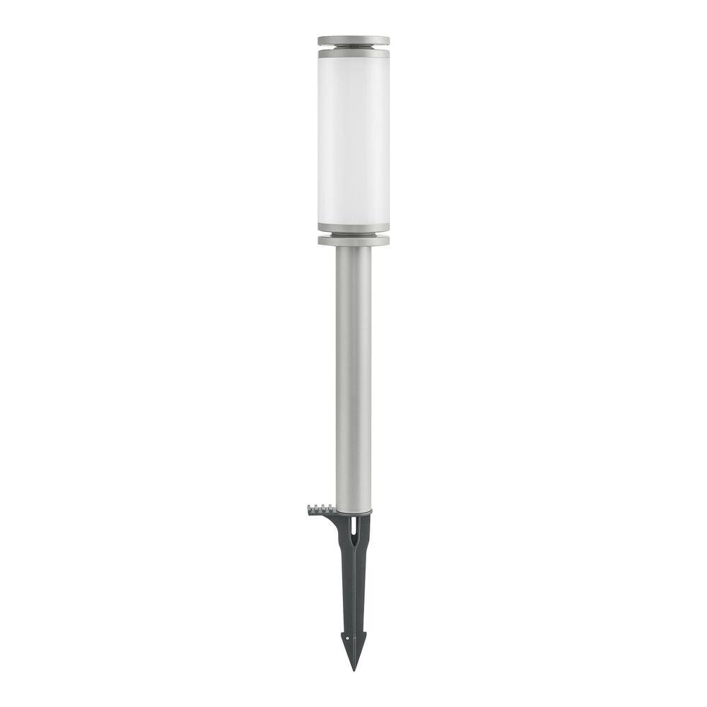 100 Lumen Low Voltage Silver Integrated LED Outdoor Landscape Bollard Light price history on PriceWatchPro