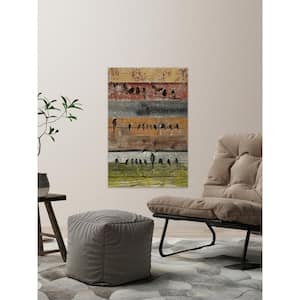 18 in. H x 12 in. W "Birds on Wood I" by Marmont Hill Canvas Wall Art