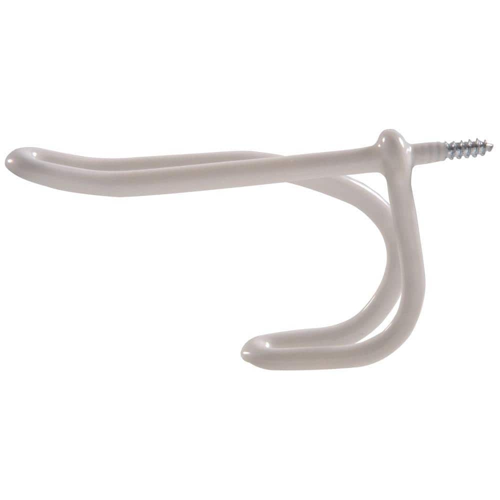 0.162 x 2-1/4 in. Zinc-Plated Square Bend Hook (100-Pack)