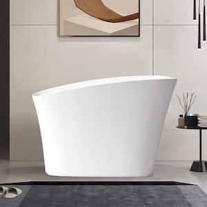 Japanese Style 59 X 31 Acrylic Flatbottom Deep Soaking Freestanding Air Bath  Bathtub With 48 Air Jets - Tub Filler - Bed Bath & Beyond - 33306517