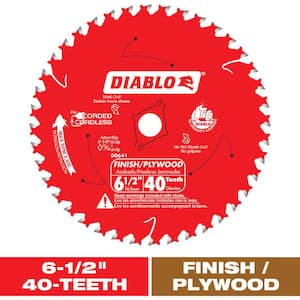 6-1/2 in - Circular Saw Blades - The Home Depot