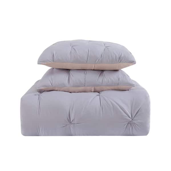 Pleated Duvet Cover Set