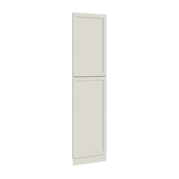 Thornton 23.25 in. W x 93 in. H Pantry End Panel in Moonshine