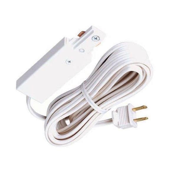 Juno Trac-Lites White Cord and Plug Connector
