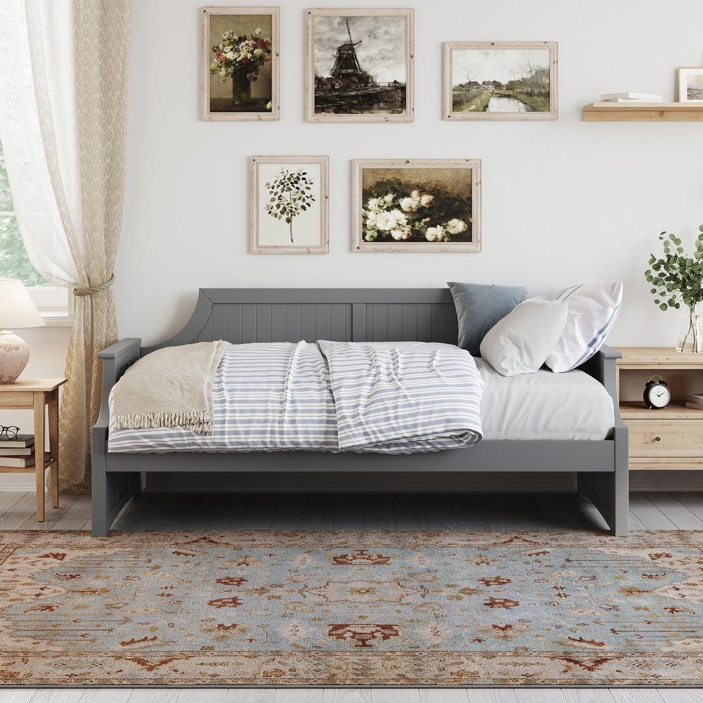 Cambridge Grey Twin Solid Wood Daybed
