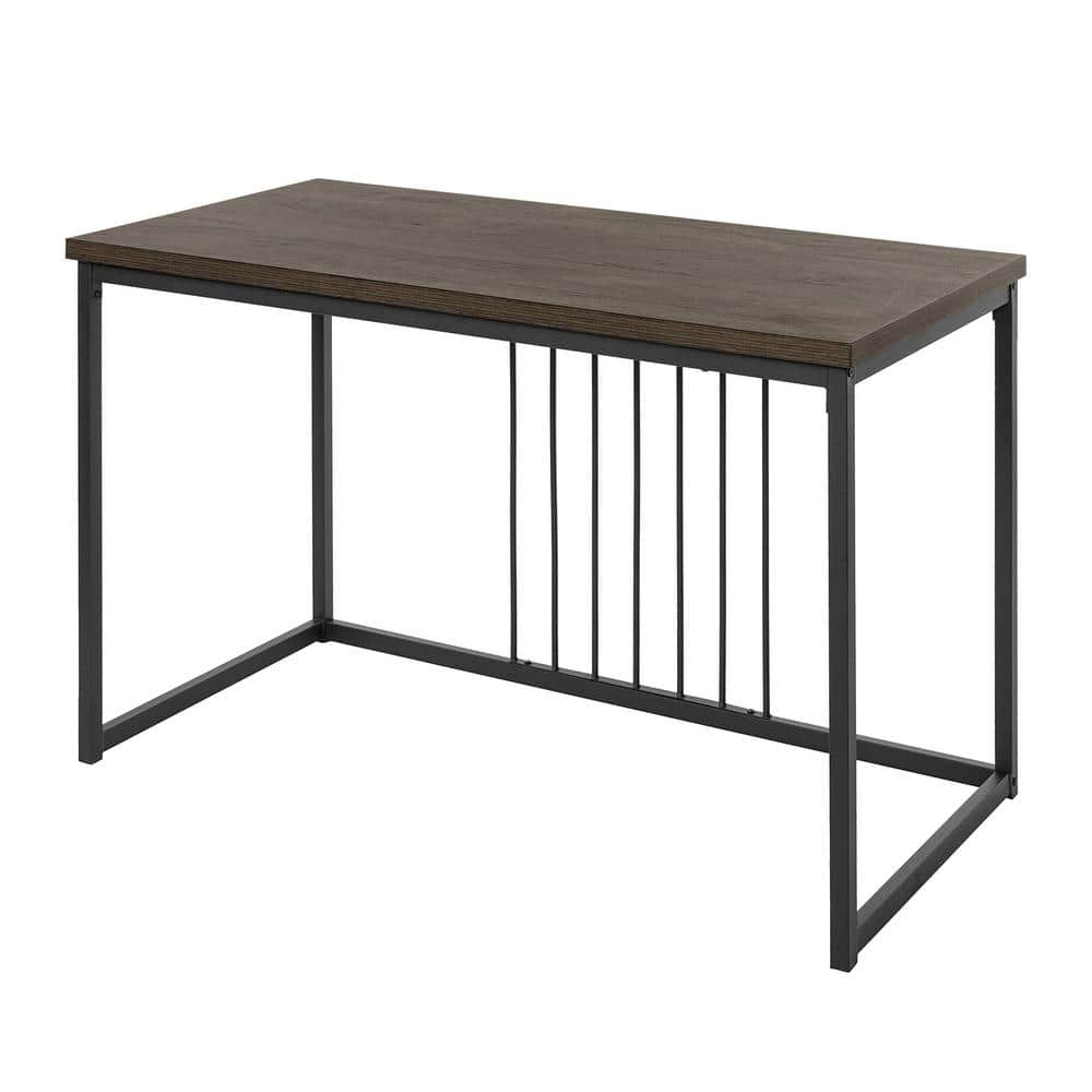 Homy Casa ZEN 47.2 in. Metal Frame Wood Computer Desk HD-ZEN DESK - The ...