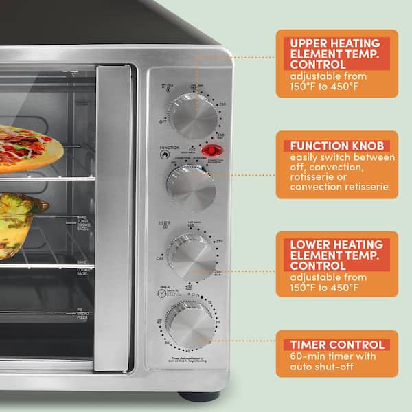 Elite Gourmet Double Door Oven: a big, cheap toaster oven