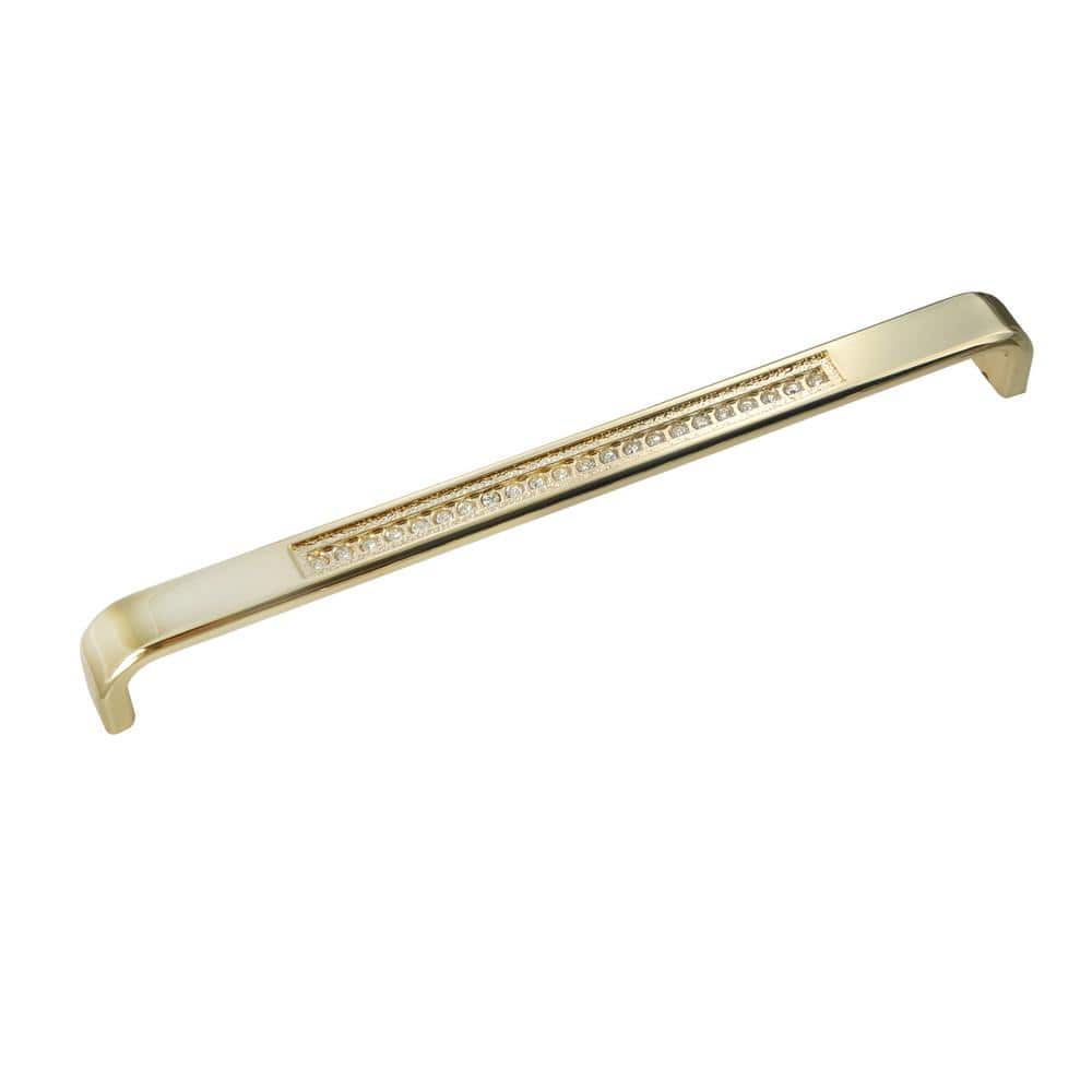 "Gleam II Polished Gold Cabinet Center-to-Center Pull, 7 1/2"" Center-to-Center" price history on PriceWatchPro