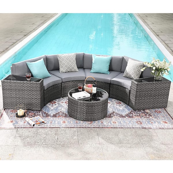 7-Piece - Patio Furniture - Outdoors - The Home Depot