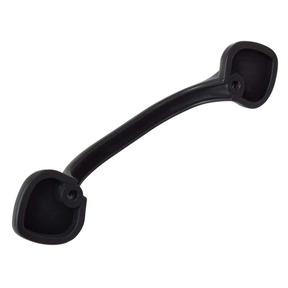 Oil Rubbed Bronze Beaded Spade Cabinet Pull with Mounting Hardware