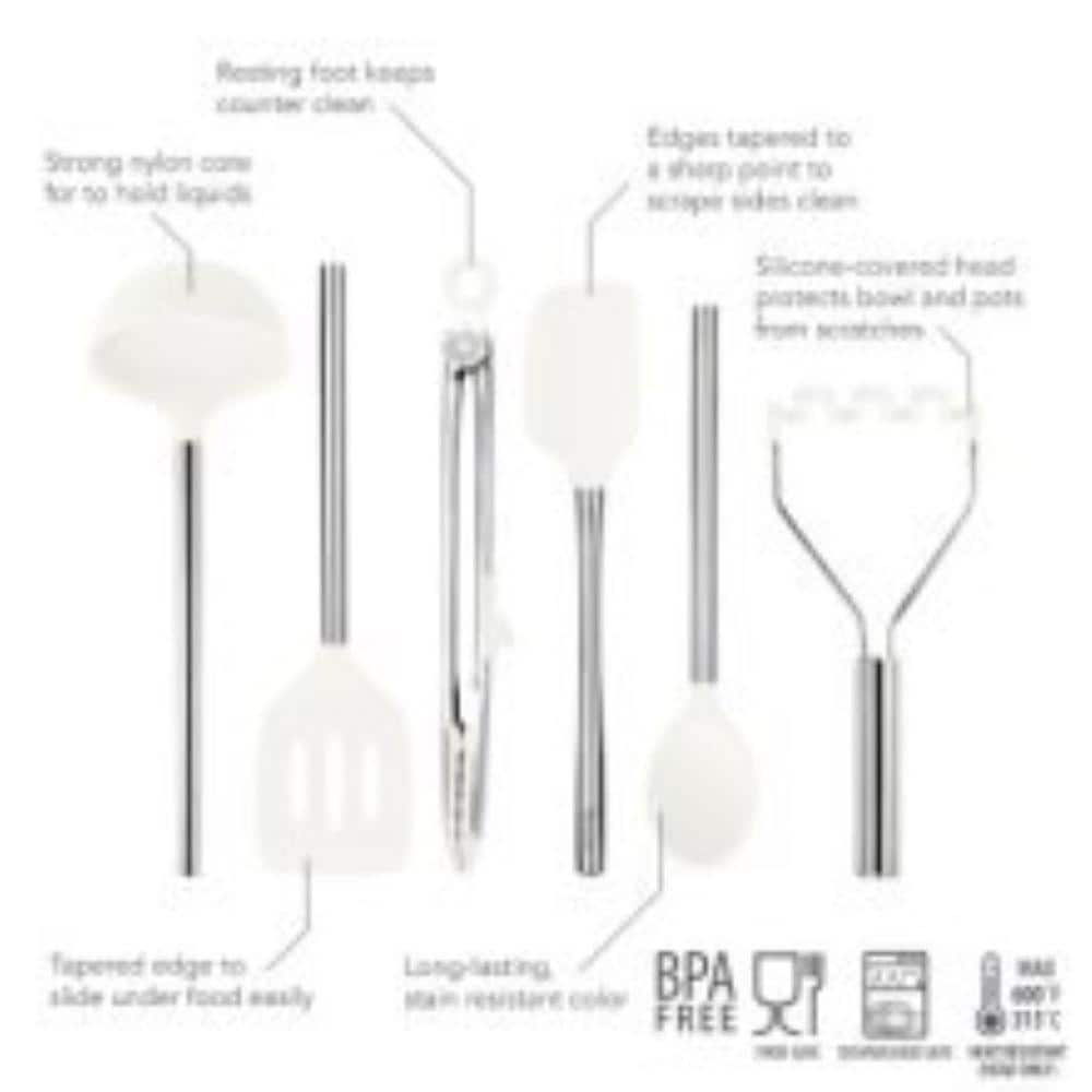 Silicone Utensil Set (Set of 6)