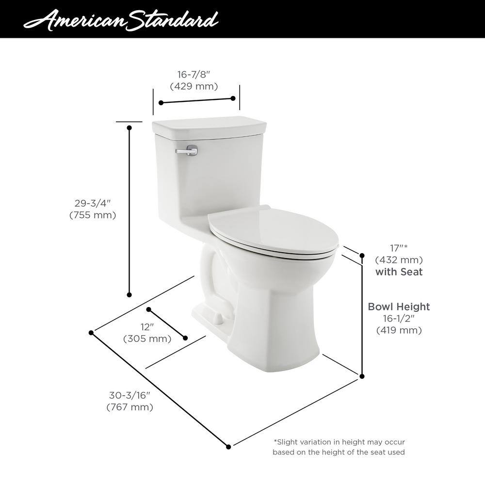 White Elongated Dual Flush High Efficiency Toilet