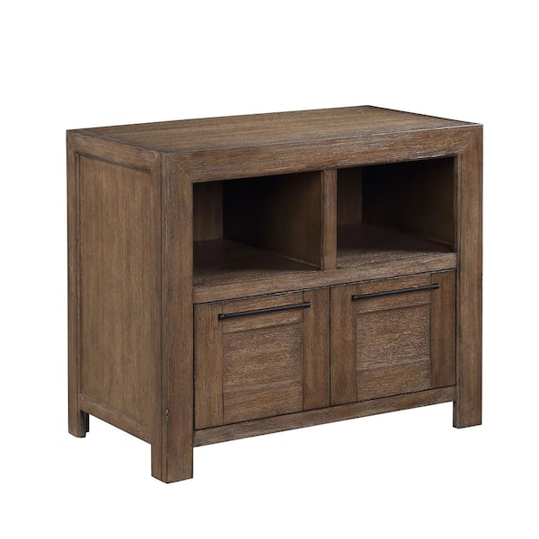 Bridgevine Home Arcadia Old Forest Glen 2Drawer File with Open