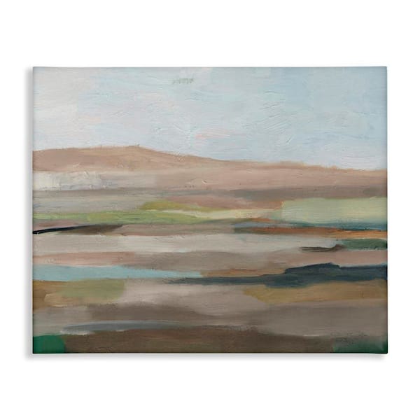 Scenic Desert Landscape by Ethan Harper Unframed Nature Graphic Art Print 30 in. x 40 in.