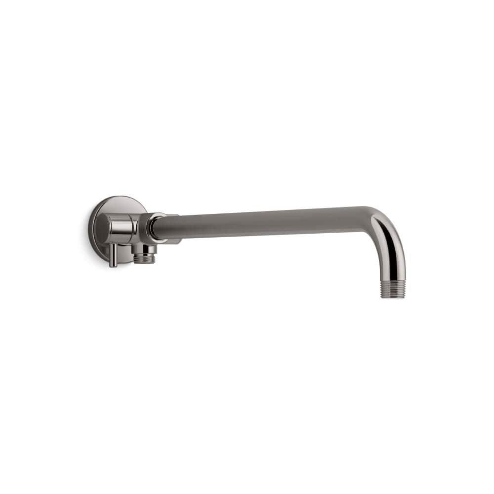 Wall-Mount Arm for Rainhead/Showerhead and Handshower with 2-Way Diverter