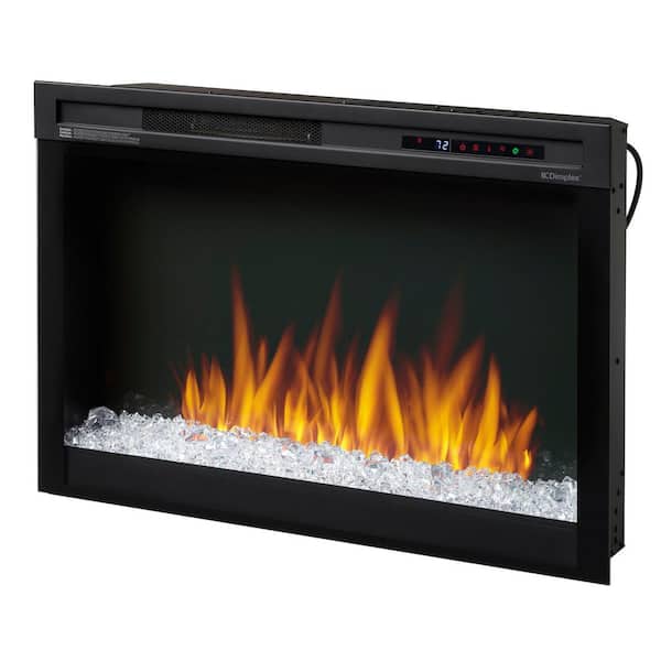 Multi-Fire 33 in. Electric Fireplace Insert Acrylic