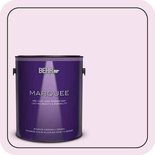BEHR MARQUEE 1 gal. #690C-2 Pink Amour Eggshell Enamel Interior Paint & Primer