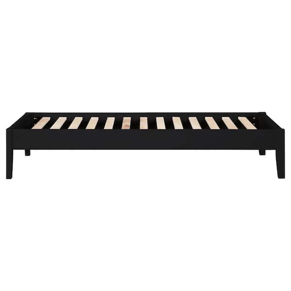 Coaster Hounslow Black Wood Frame Twin Platform Bed 306129T