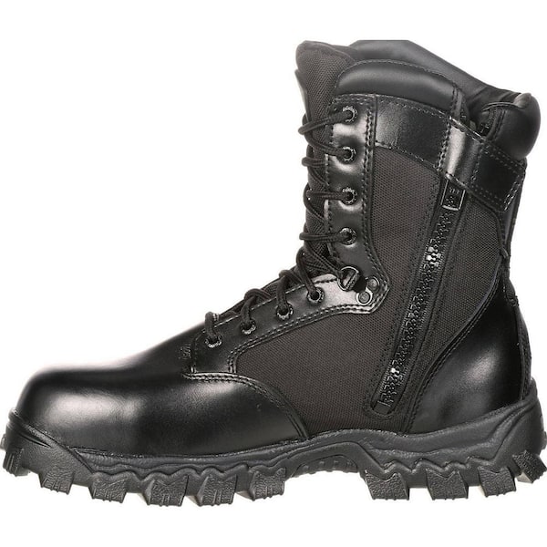 Rocky Alpha Force Men’s Tactical Combat Boots Black Size 9.5 Waterproof Rocky Alpha Force Waterproof Public Service Boot – Rocky Boots main image 3
