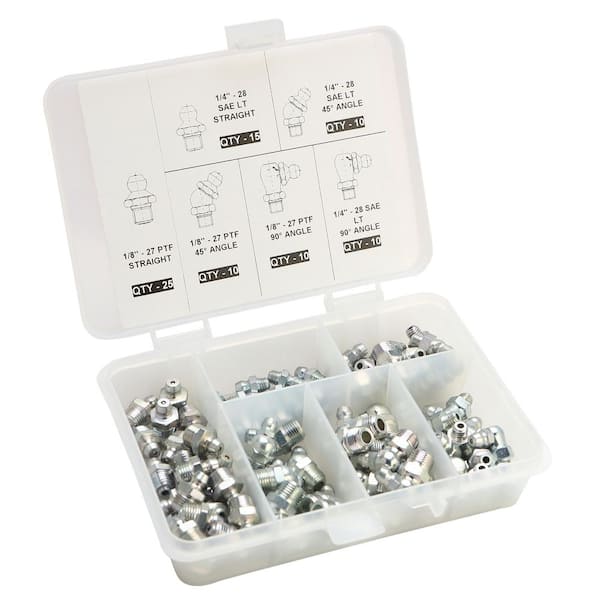 SAE Grease Fitting Set-80 Pieces