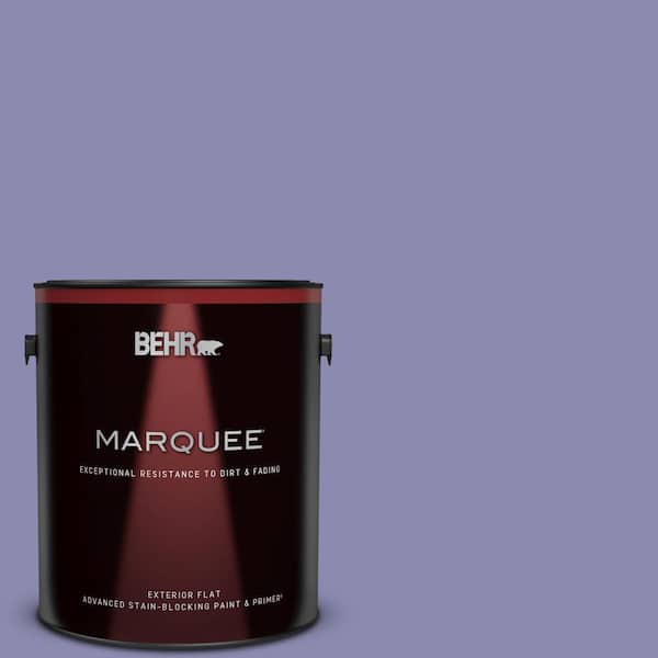 BEHR MARQUEE 1 gal. M550 5 Violet Aura Flat Exterior Paint