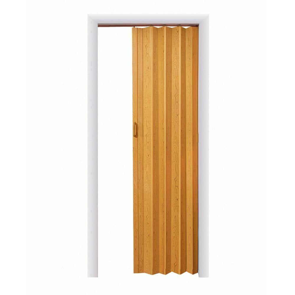 Spectrum 32 in. x 96 in. Oakmont Vinyl Oak Accordion Door OK3296K