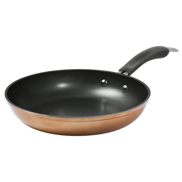 Epicurious Translucent 10 in. Hard-Anodized Aluminum Nonstick Frying Pan in Copper