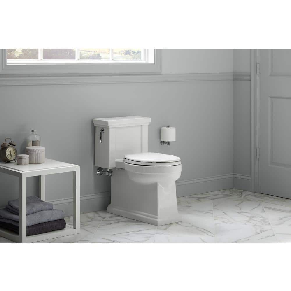 White High Efficiency Comfort Height One-Piece Elongated Toilet