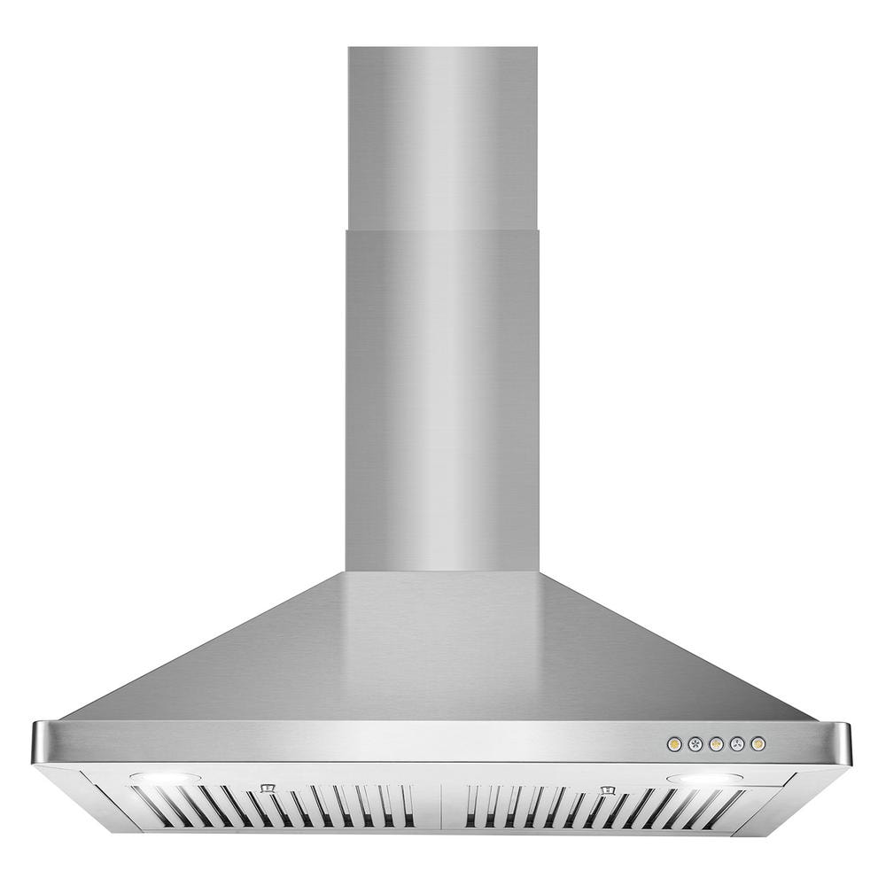 30-Inch Stainless Steel Convertible Wall Mount Range Hood