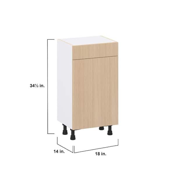 J COLLECTION Timberline 18 in. W x 14.75 in. D x 34.5 in. H