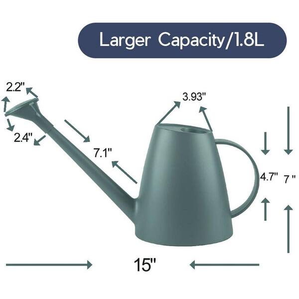 Dyiom 0.48 Gal. Darkgreen Watering Can