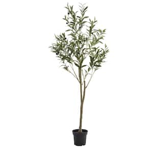 4.17 ft. Indoor Artificial Olive Tree
