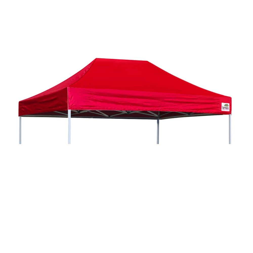 USA Pop Up 8 ft. x 12 ft. Replacement Canopy Tent Top Cover, Instant Ez Canopy Top Cover ONLY (red)