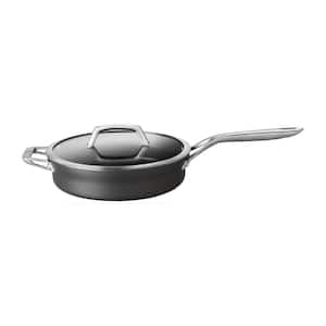 Motion Hard Anodized 3 qt. Aluminum Nonstick Saute Pan with Lid