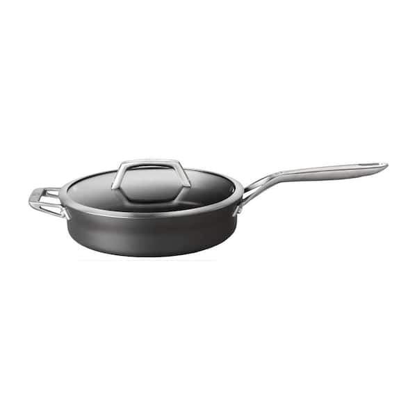 ZWILLING Motion Hard Anodized 3 qt. Aluminum Nonstick Saute Pan with Lid