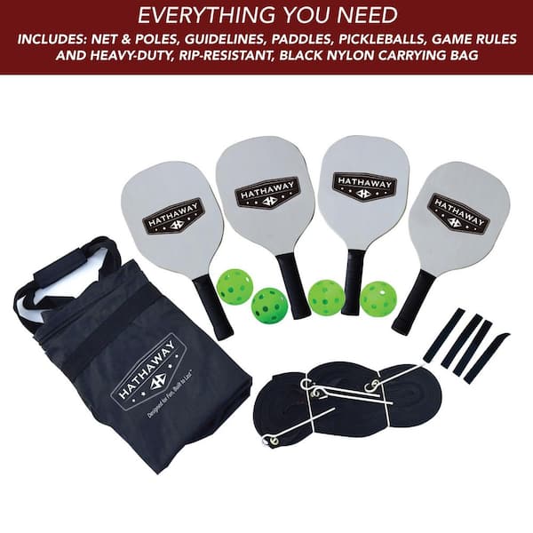 Playmaker Deluxe 2 Player Pickleball Game Set