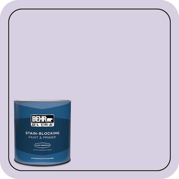 BEHR ULTRA 1 qt. #M560-2 Fanciful Extra Durable Satin Enamel Interior Paint & Primer