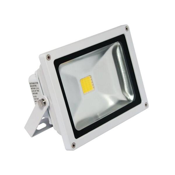 Irradiant 1-Head White LED Day Light Mini Outdoor Wall-Mount Flood Light