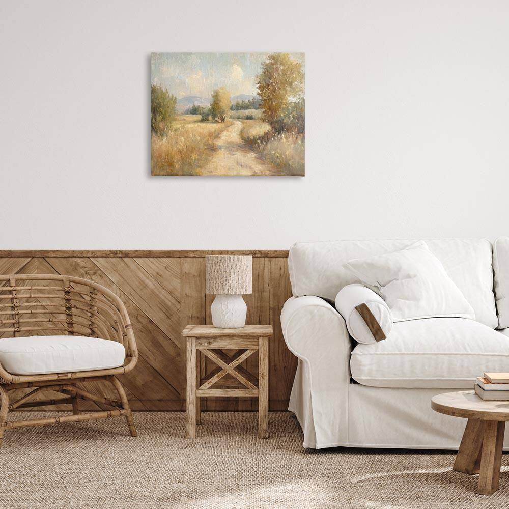 Gravel Road Landscape by Petal Prints Design Unframed Nature Graphic Art Print 24 in. x 30 in. price history on PriceWatchPro