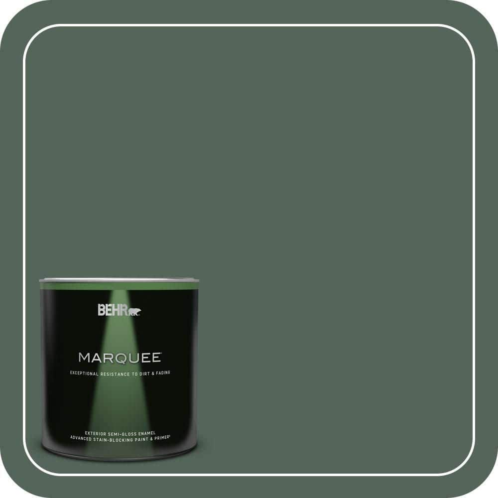 1 qt. #460F-6 Medieval Forest Semi-Gloss Enamel Exterior Paint & Primer price history on PriceWatchPro