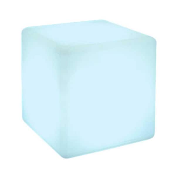 Main Access 8 in. Pool Spa Waterproof Color Changing Patio Floating LED Light Cube