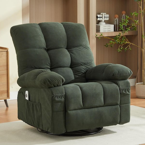 Brown Fabric Recliners Power Lift Recliner Chair Recliners for Elderly with USB and 2-Cup Holders