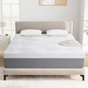 8 in. Queen Mediuim Tight Top Cooling Memory Foam Mattress, Breathe and Support