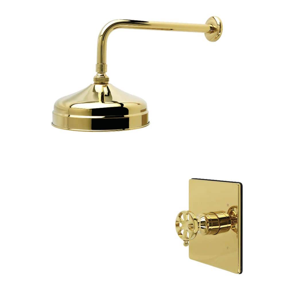 Belknap 1-Handle Shower Faucet 1.8 GPM in Polished Brass price history on PriceWatchPro