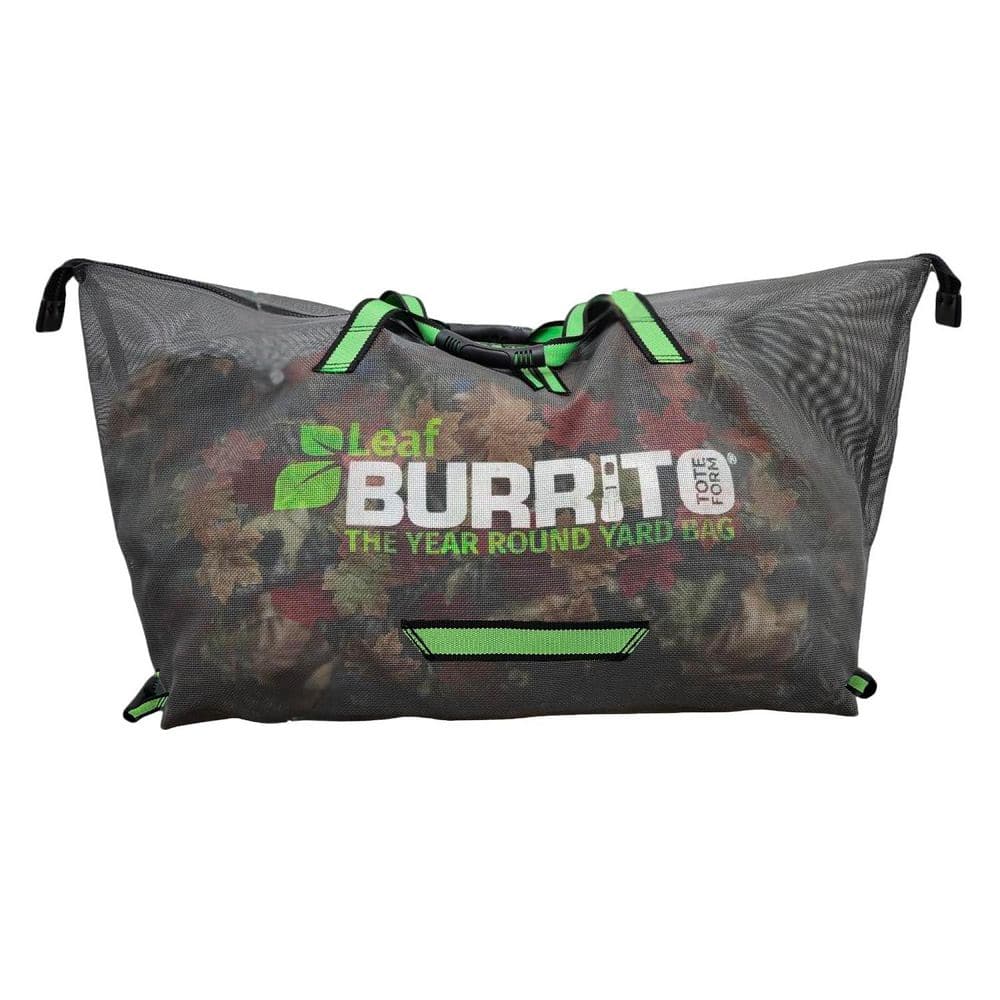Grey TOTE-FORM Leaf Burrito Yard Bag, 28 Gal. Leaf Collecting Tool price history on PriceWatchPro