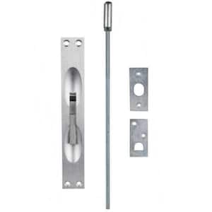 1/2 in. Bright Chrome Security Surface Flush Bolt