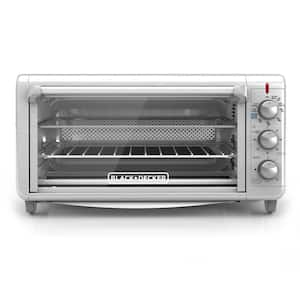 Crisp 'N Bake 1500 W 8-Slice Stainless Steel Toaster Oven with Fry Basket