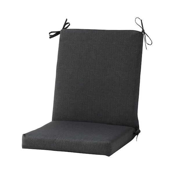 20 in x 19 in Outdoor High Back Chair Pad, Carbon