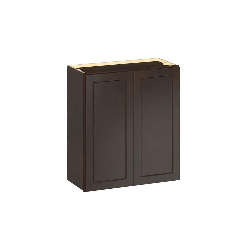 Emerson Cocoa Wall 2 Door Ready to Assemble Kitchen Cabinet (27 in. W x 30 in. H x 12 in. D) price history on PriceWatchPro